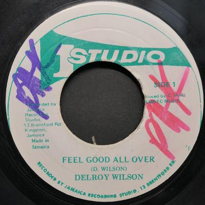 7inch Record DELROY WILSON, KING SPORTY - Feel Good All Over NONE Studio One Jamaica Reggae, Ska & Dub Used