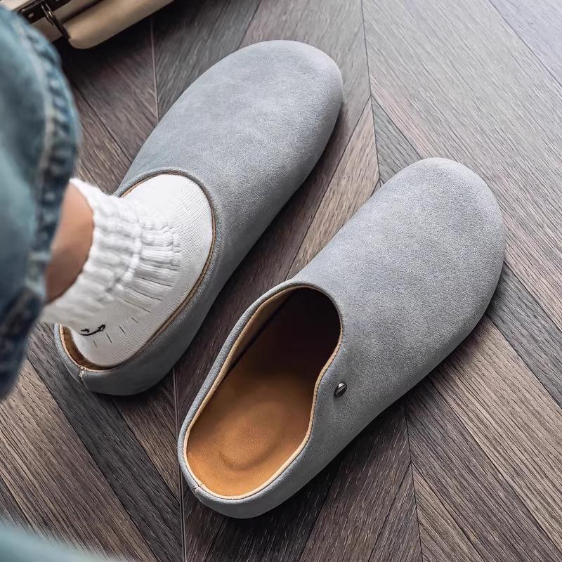 Cotton slippers men's winter 2 new thick-soled non-slip and wear-resistant piled warm cotton shoes 1