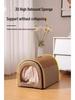 Cozy Cat & Dog Tent Bed - Washable, Detachable, All-Season Enclosed Shelter with Security.