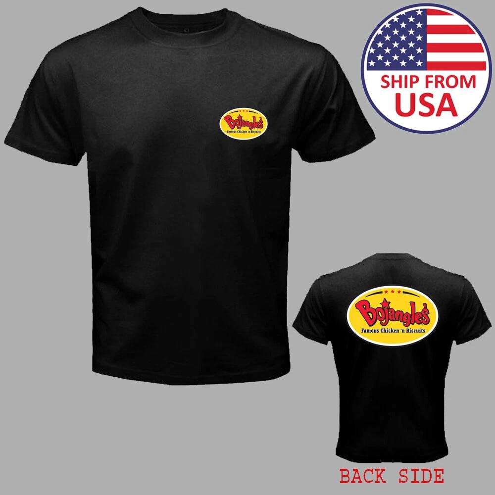 Bojangles Fast Food Restaurant Men s Black Size S-5XL XL