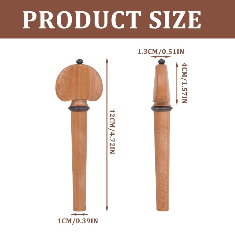 Cello Pegs Tuning Pegs Wood Peg Cello Part Tuning for Cello Tuning Peg Cello Part Replacement Accessory Cello Tuners