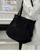 Casual Large Capacity Women's Canvas Tote Bag - Versatile, Fashionable Shoulder Bag for College Students In Autumn