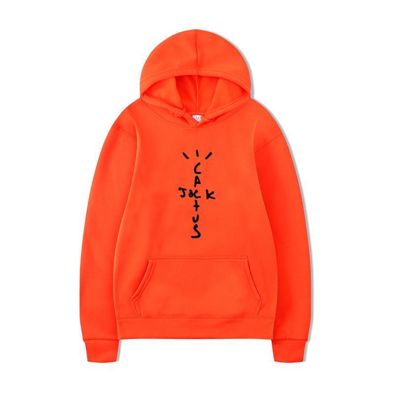 Hot Sale European and American Singer Travis Scott Casual Hooded Sweater Couple Hoodie