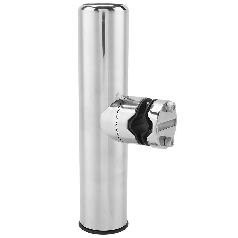 Stainless Steel Boat Fishing Rod Holder Accessory for Rails 1  To 1 1 4