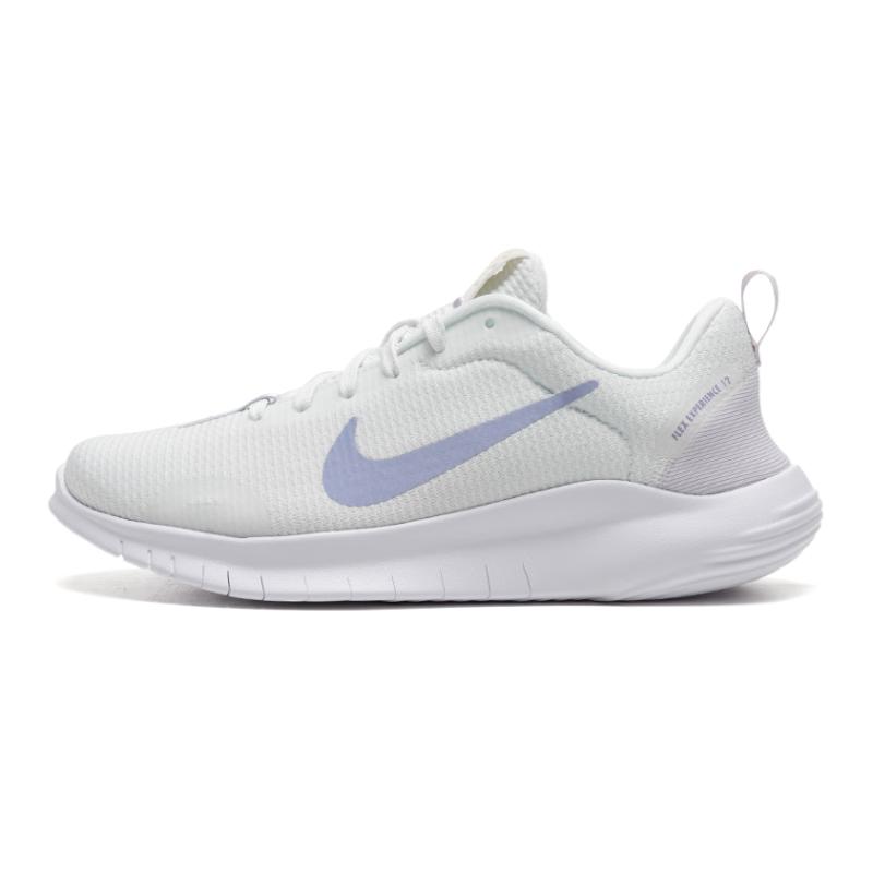 Nike Flex Experience RN 12 Comfortable Fashionable Fabric Non-Slip Durable Low-Top Training Running Shoes Women sneaker White DV0746-105