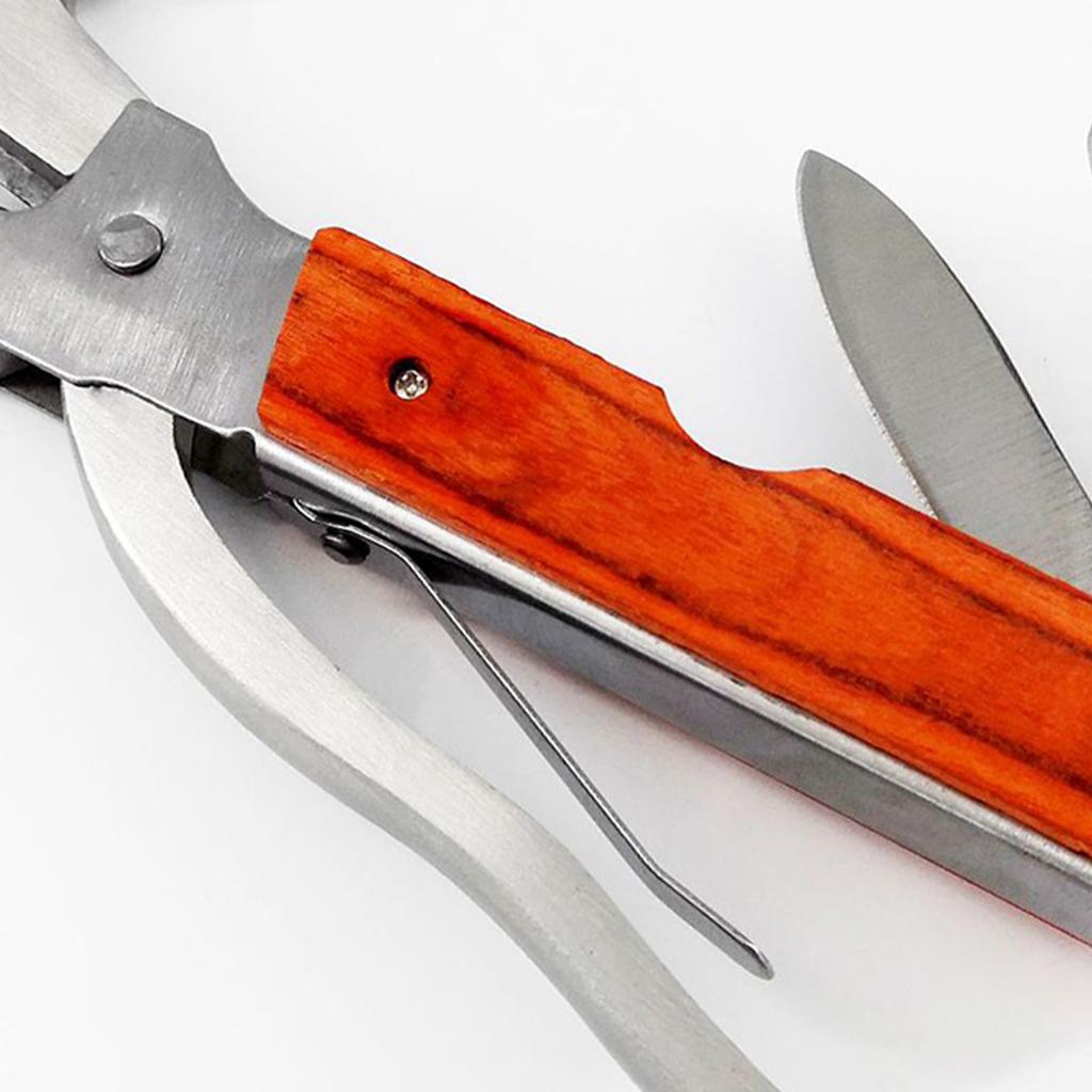 Multitool Hammer Steel Foldable Multipurpose Camping Hammer Multitool for Outdoor Hiking Fishing Colored Wood Axe Hammer