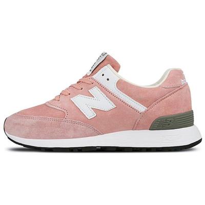 Nb 576 Comfortable Versatile Lace-Up Leather Low-Top Casual Running Shoes Women Sneaker Pink W576PNK