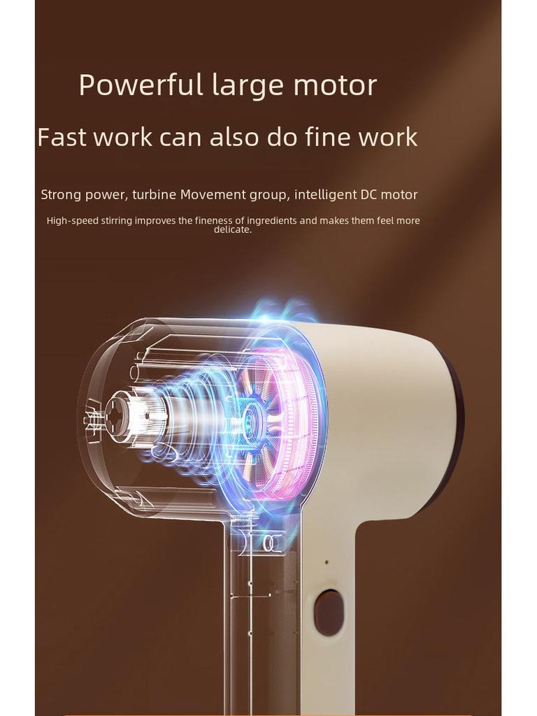 Mini-Hand-Eierschläger, kabellos, elektrisch: Automatischer Sahnequirl zum Backen