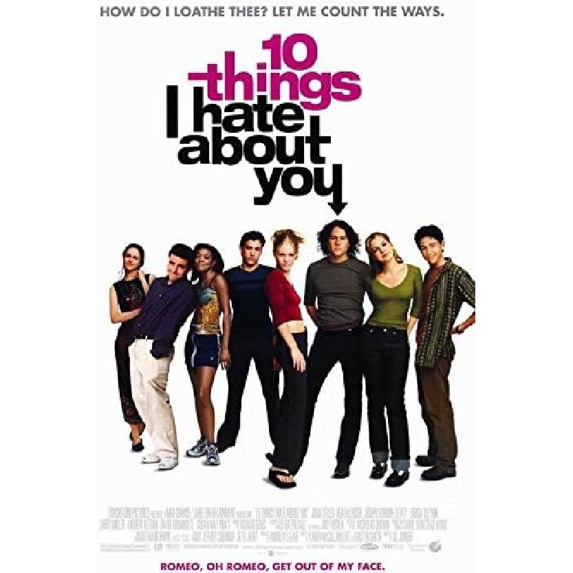 

Постер фильма «Десять вещей, которые я ненавижу в тебе» (27 x 40 дюймов - 69 см x 102 см) (1999)