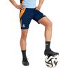 adidas סדרת ריאל מדריד אביב/קיץ 24 Color Block פסים נוח אופנתי נושם מכנסי כדורגל גברים תחתונים כחול-צי כחול IT5105