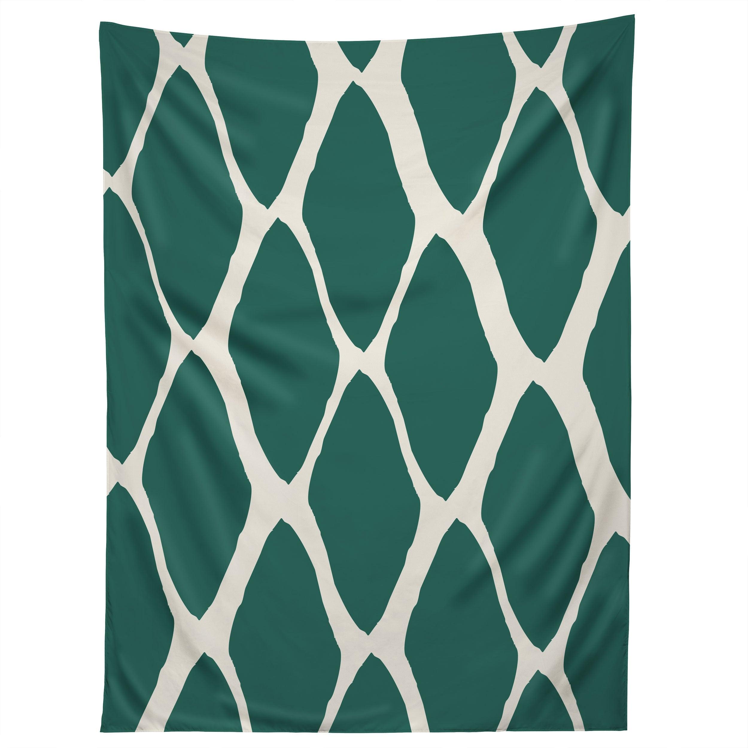 TEAL DREAMS tapestry 75x100