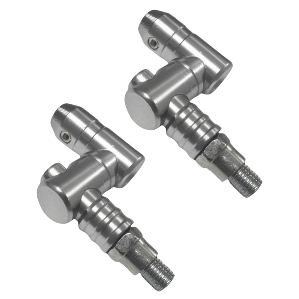 Mirror Extenders For Motorcycle 2 Pieces Motorcycle Mirror Risers 360 Degree Adjustable Mount Replacement For Riders Touring