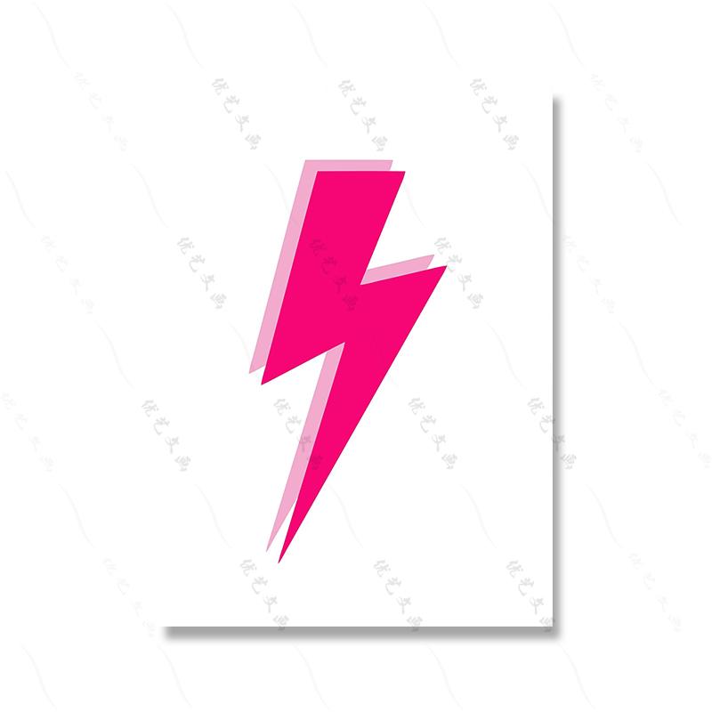 Fashion Pink Leopard Zebra Poster Minimalist Wall Artwork Modern Canvas Painting Print Love Pictures Kid Nursery Room Home Decor