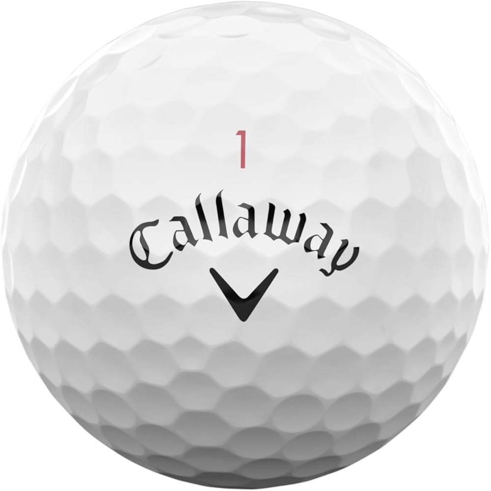 Callaway Chrome Soft Golf Balls 24 Pack 3-Piece Structure White