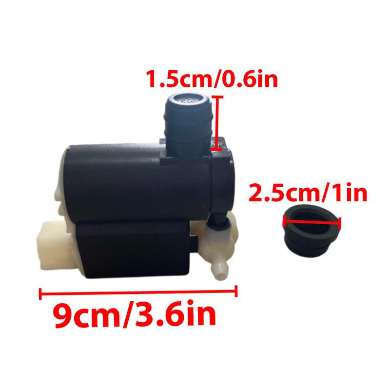 Car Windshield Washer Pump Motor 3 P for Hyundai Santa Fe Elantra Accent Tiburon Tucson Kia Sportage Sedona 98510-2V100