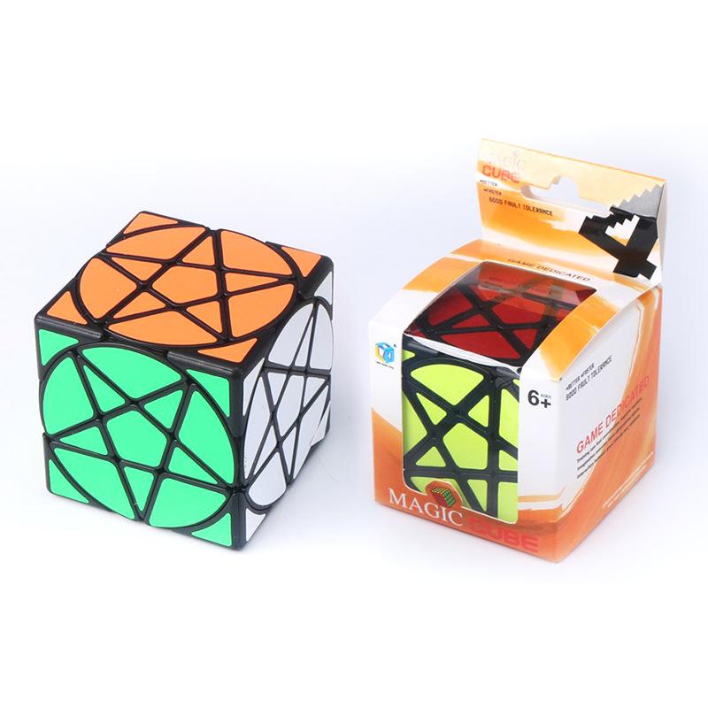 Magic Pentacle Cube Profissional Strange-shape Stars Pentagram Magic Cube Competition Speed Puzzle Cubes Toys For Children Kids