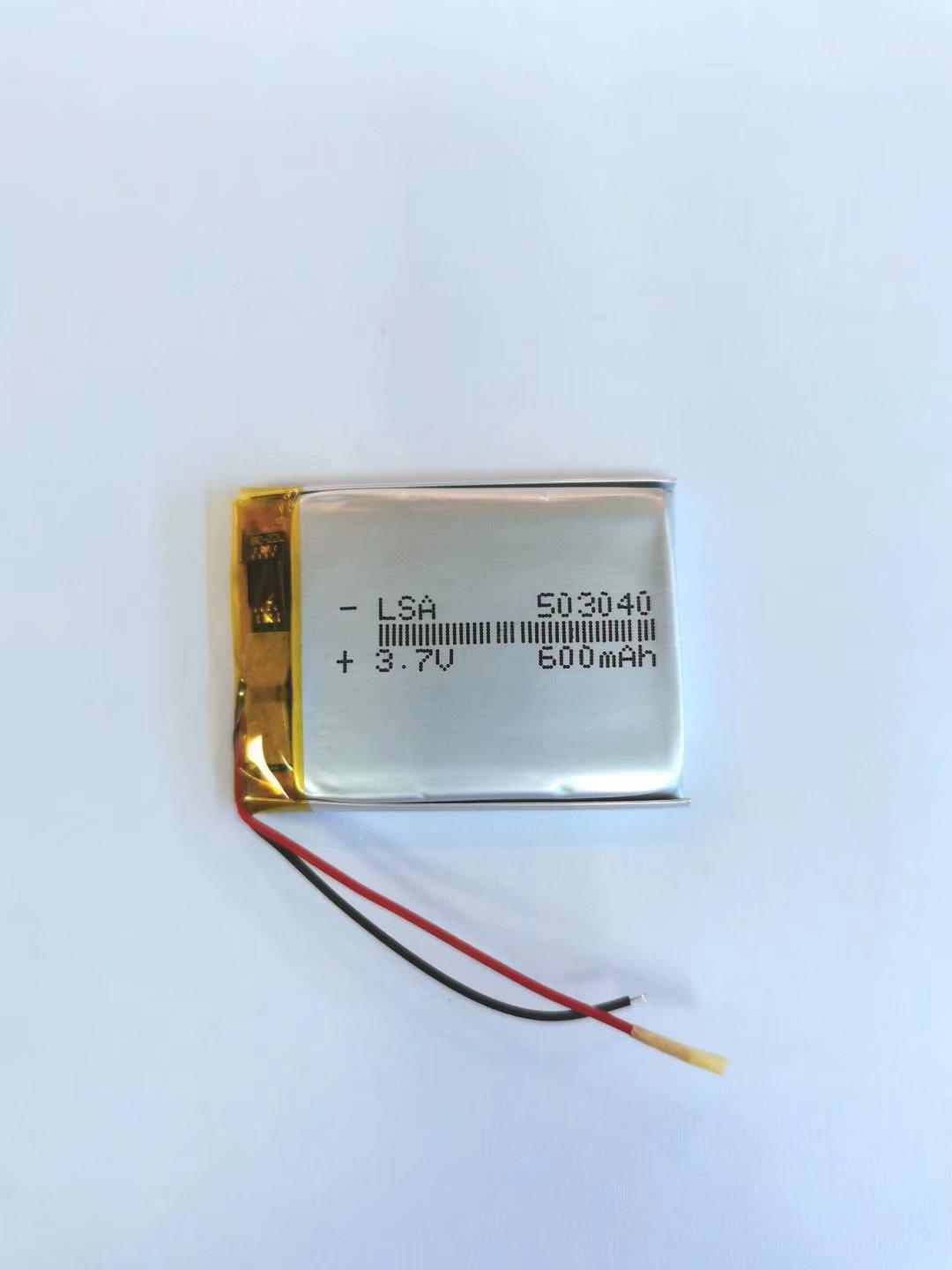 

503040 Полимерно-литиевая батарея 600 мАч 3,7 В для автомобильного регистратора, Bluetooth-динамика, светодиодной подсветки 503040