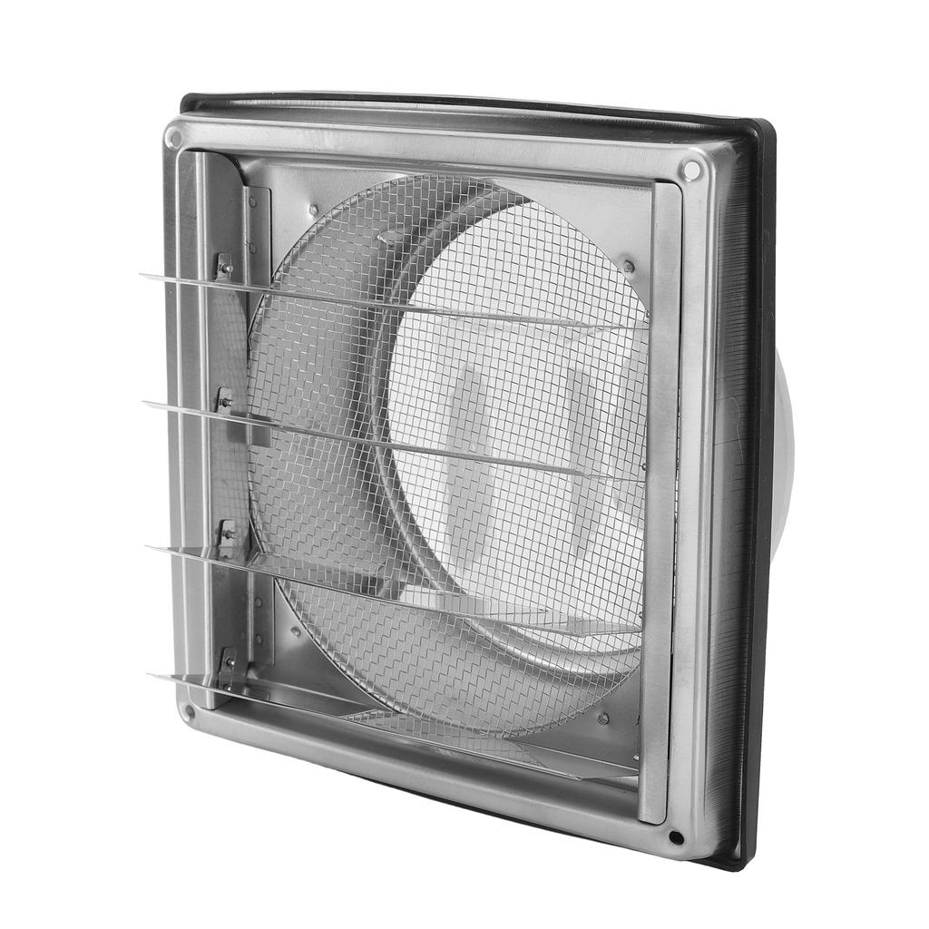 Wall Vent Exhaust Cover 304 Stainless Steel Dryer Hooded Wall Vent Exhaust Hood with Mesh Screen Damper for Dryer Vent Outdoor   Ventilation Include