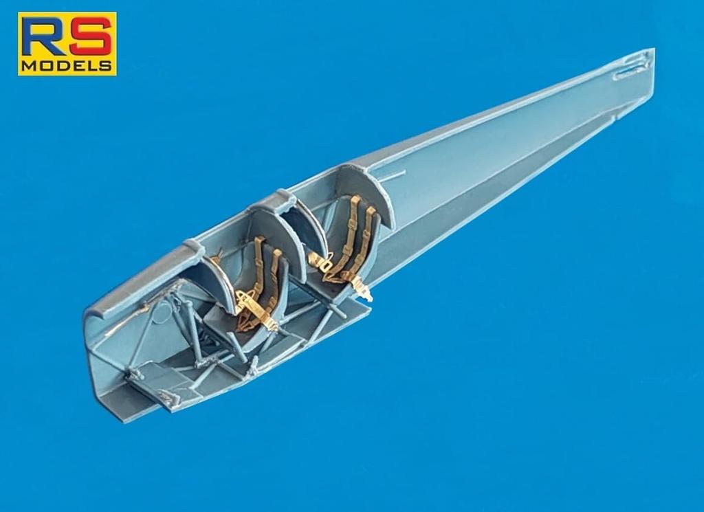 RS Model 1/48 Bücker 131A Germany 1936 Plastic Model Kit 48014 (Airplane)