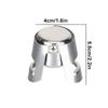 1Pcs Champagne Bottle Stopper Stainless Steel Sparkling Grape Wine Bottle Plug Vacuum Sealer Bottle Liquor Flow Stopper Cap Bar