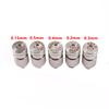 50Pcs Stainless Steel High Pressure Misting Nozzle Garden Irrigation Sprayer Cooling Dust Removal Disinfection Atomizing Nozzle