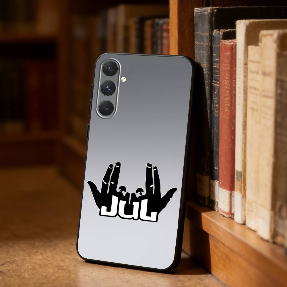 H-Hots Juls Rapper Logo Phone Case For Samsung S26,S25,S24,S23,S22,S21,Plus,Fe,Lite,Others Black Cover