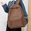 Schoolbag New Schoolbag Candy Color Large Capacity Backpack Small Fresh Primary School College Students Simple Lightweight Casual Backpack