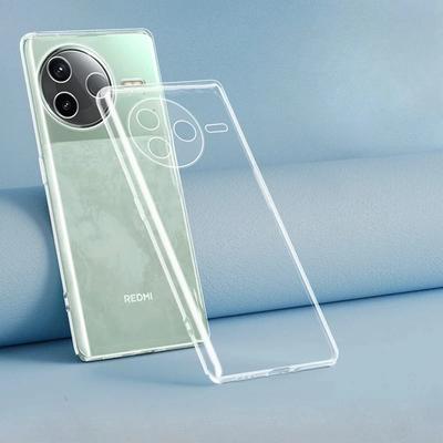 Ultratenké měkké průhledné pouzdro z TPU pro Redmi K80 Pro Ochrana objektivu Měkký silikonový průhledný nárazuvzdorný kryt pro Redmi K70 Ultra K60 Ultra K60 Pro