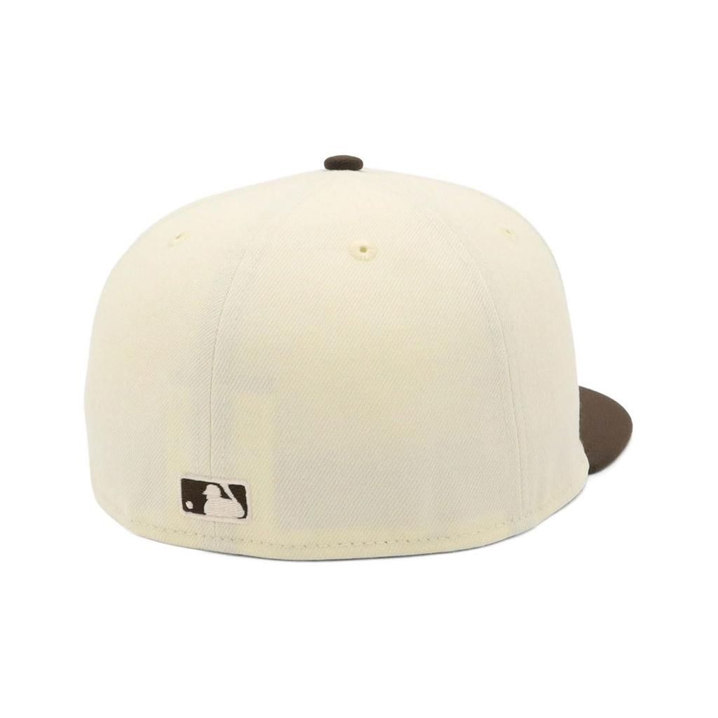 New Era 59FIFTY Los Angeles Dodgers ONSPOTZ LA Size 7 59Fifty Up Side MLB Los Angeles Dodgers Cap, Exclusive, Chrome/Walnut, 3/8, Down,