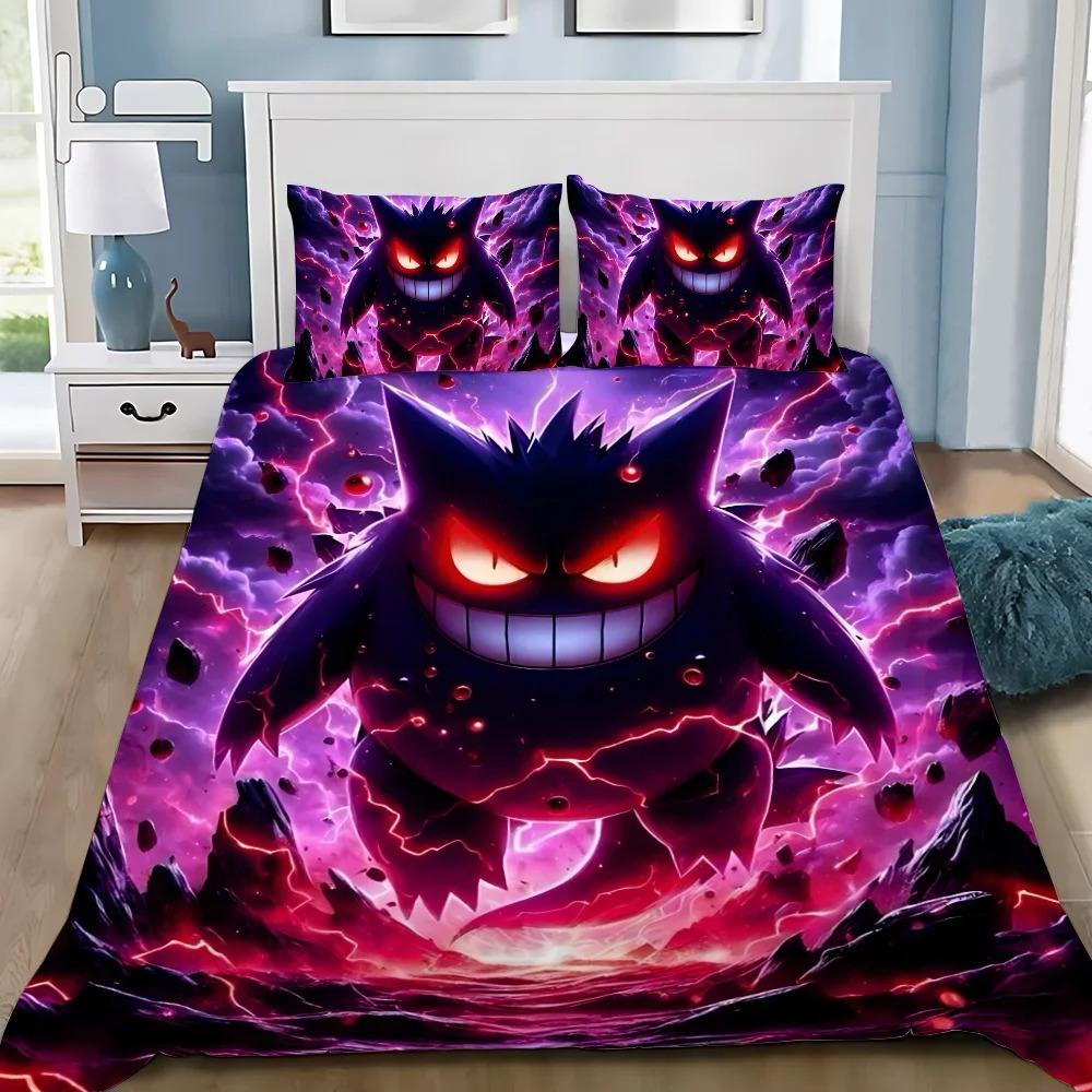 Bettbezug Kissenbezug Bettwäscheset Cartoon Böse Gengars Erwachsene Junge Mädchen Schlafzimmerdekoration Kindergeschenk Einzel Doppel Übergröße