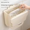 2025 Wall-Mounted Kitchen Trash Can: Punch-Free, Portable, Cabinet Door Design