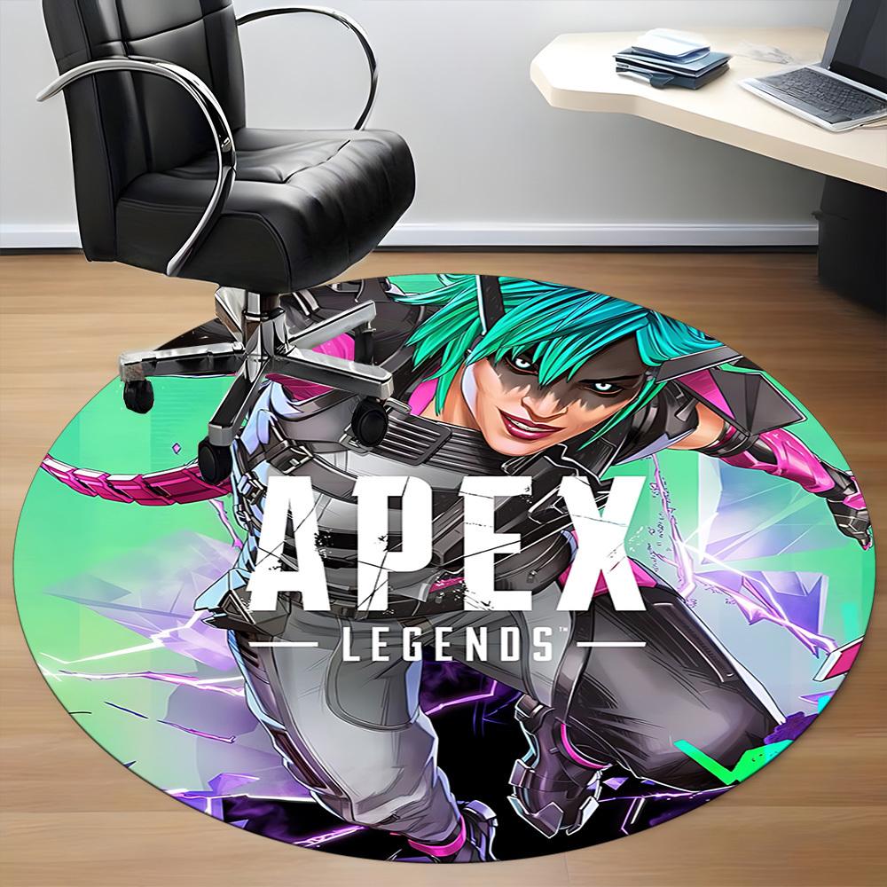 1pc Apex Legends Chair Carpet for Office Non Slip, Machine Washable Rug for Office, Room Holiday Decor for Christmas, Birthday Polyester