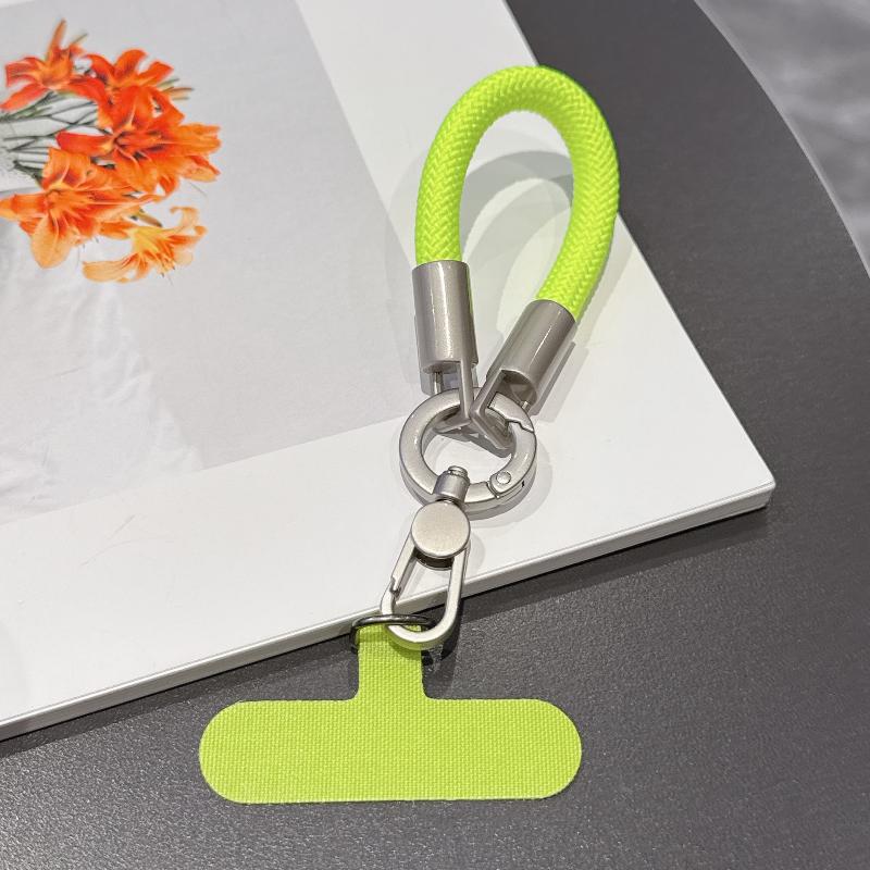 Short Portable Lanyard Pickup Chain Wrist Chain Anti-Lost Lanyard Universal Phone Case With Clip Lanyard Phone Accessories