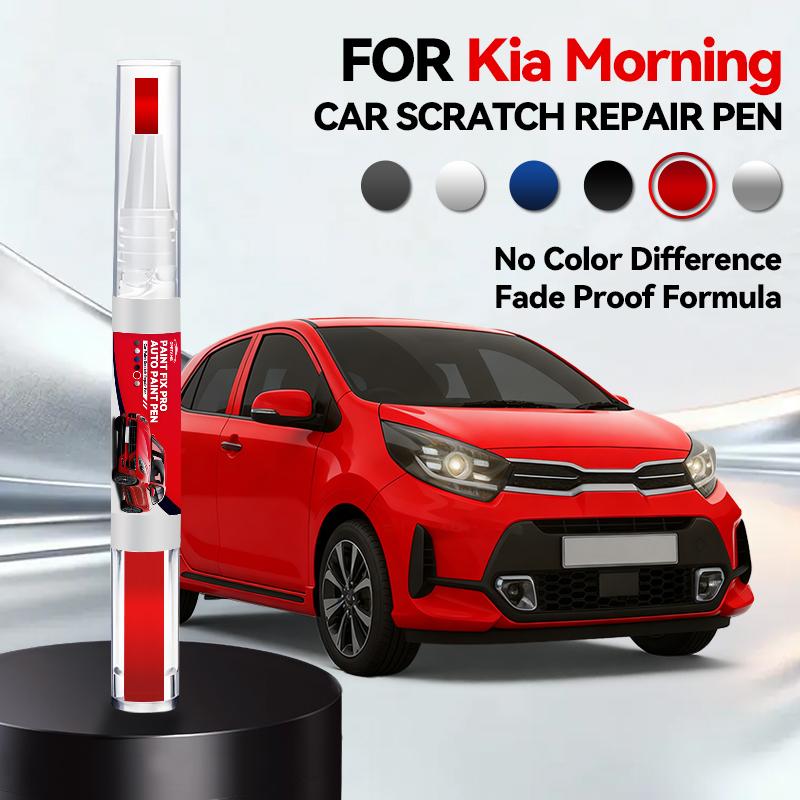 2026 Hot Car Accessories For Kia Morning Car Paint Repair Pen Touch Up Scratch Remover DIY Auto Accessories Black White Green Si
