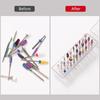 30/48 Holes Nail Drill Bits Storage Box Nail Grinding Head Holder Stand Display Container Milling Cutter Manicure Tool
