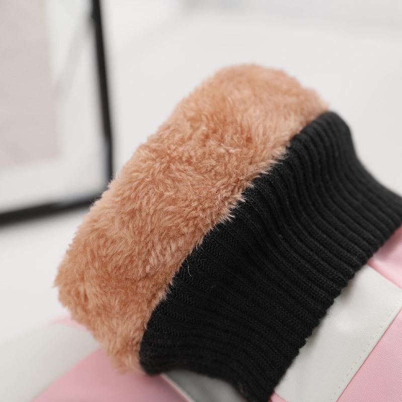 Ski Gloves for Winter Thickened Waterproof Men and Women Plus Velvet Thickened Anti Slip Cold Proof Riding Touch Screen Warm Gloves