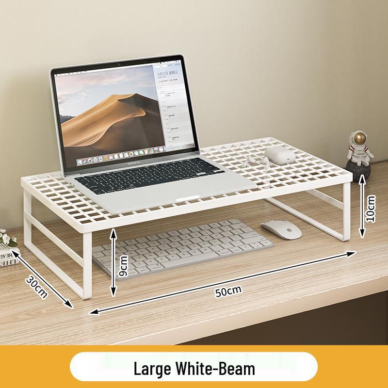 Adjustable Computer & Laptop Stand with Cooling Base for Home or Office