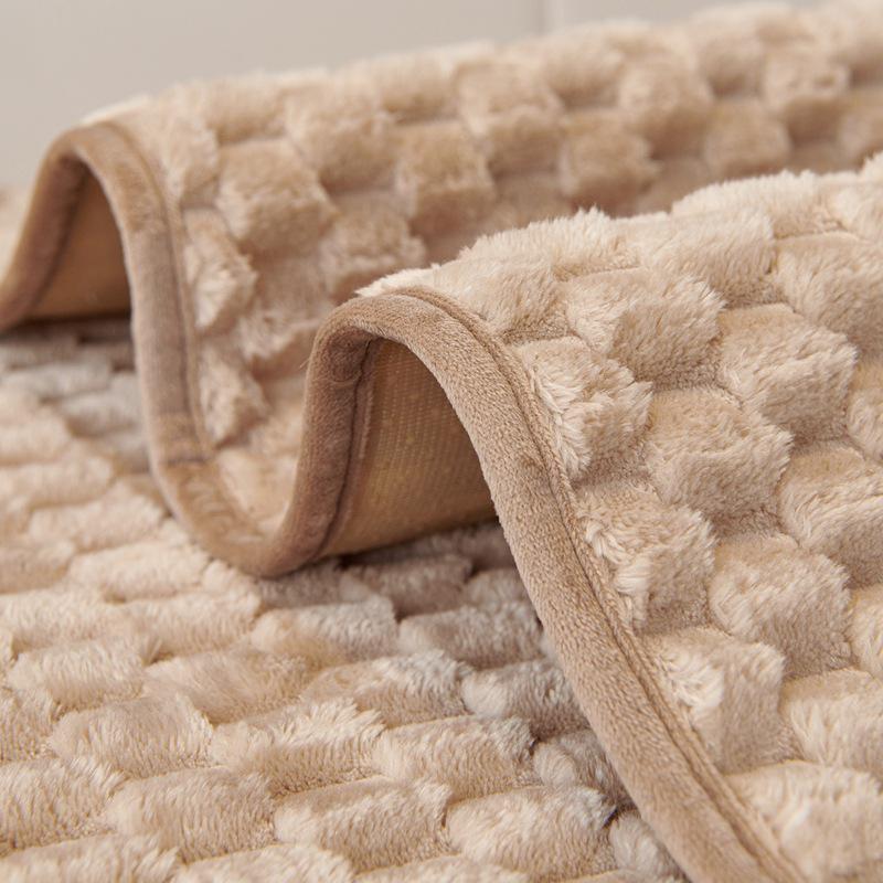 Sofa Cushion: Plush, Thickened, Non-slip Nordic Cartoon Design for Autumn and Winter