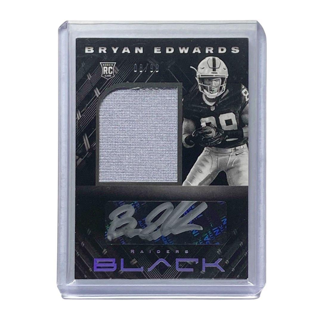 Used PANINI NFL Card BLACK BRYAN EDWARDS RAIDERS 08/99 #233 Free Shipping Used IT2
