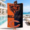 Chicago Bears  Beach Towel, Quick-drying, Easy to Care for, Suitable for Both Fitness and Beach Vacations,Sports Essential
