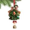 Christmas Tree Ornaments Car Hangable Charm Christmas Tree Shape Pipe Cleaners Christmas Pendants Car Pendant Decorations For