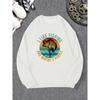 Men's "I LIKE FISHING AND MAYBE 3 PEOPLE" Graphic Casual Crew Neck Sweatshirt
