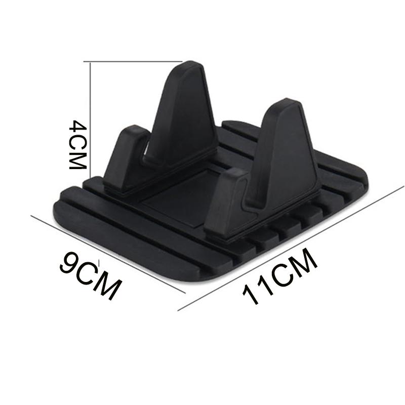 1/2/3PCS Anti-slip Car Silicone Phone Holder Universal Car Phone Holder Mat Non-slip Bracket For iPhone Samsung Xiaomi Huawei