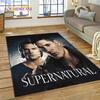 SPN Newest Supernatural Dean Sam 3D Carpet Rug for Bedroom Living Room Home Sofa Decoration,Children Game Large Decor Floor Mat
