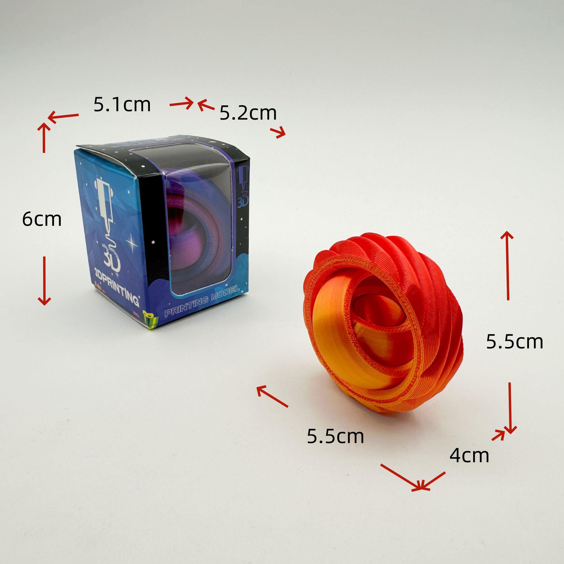 

3D Printed Finger Spinner Toy - Popular Gift & Decoration