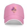 Tropical Palm Baseball Caps Fashion Casquette for Unisex Women Adjustable Casual Trucker Hats for Sports Outdoor Activities