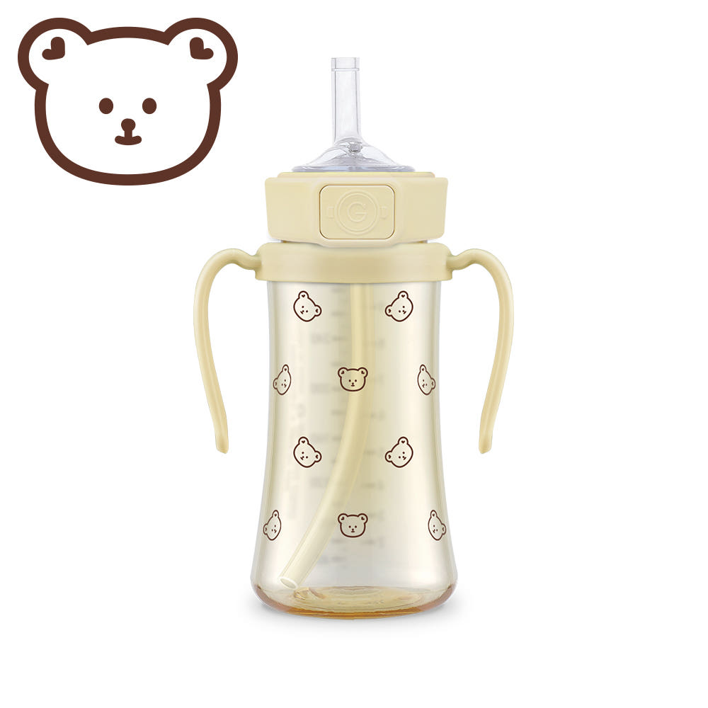 grosmimi PPSU Weighted Straw Cup (300ml)