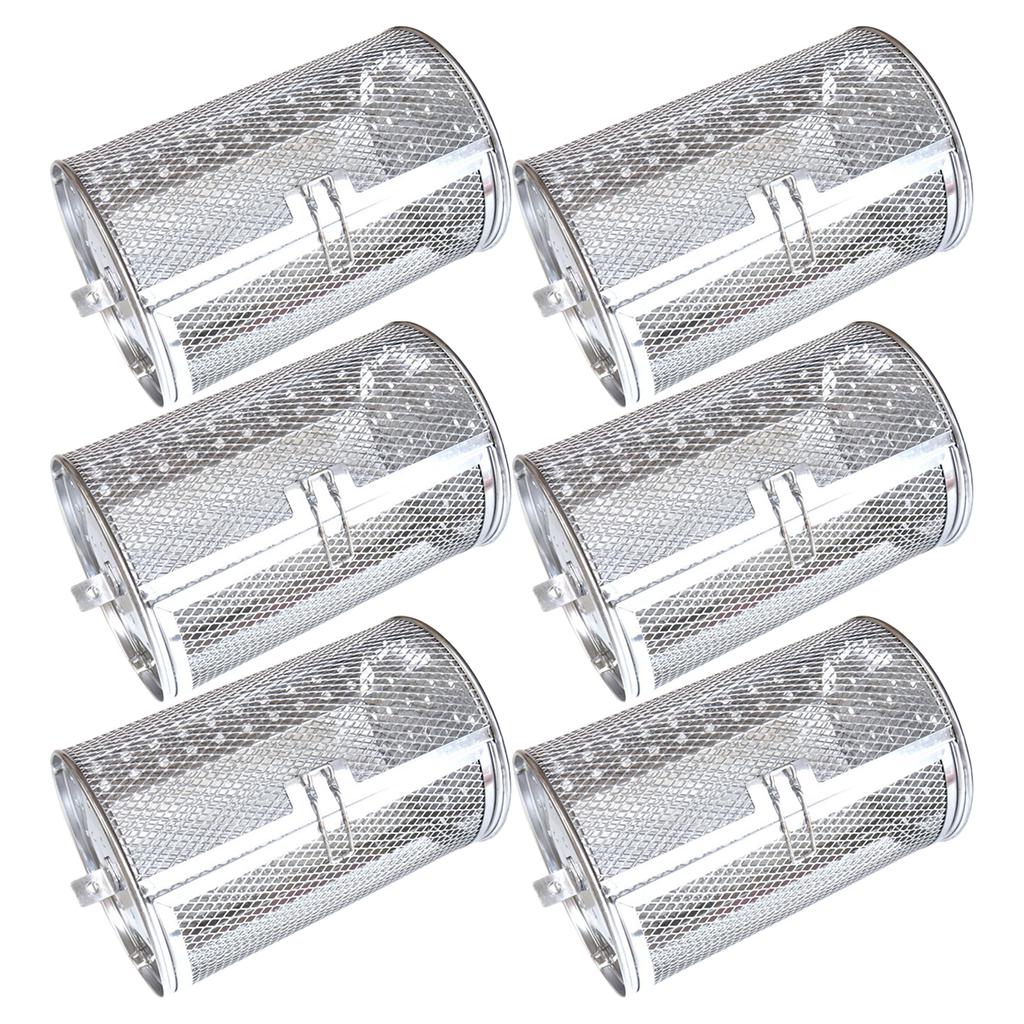 Rotating Grill Roaster Drum Rotarys Baking Cage for Peanut Dried Nut Coffee Bean Air Fryer Oven BBQ Grill Accessory