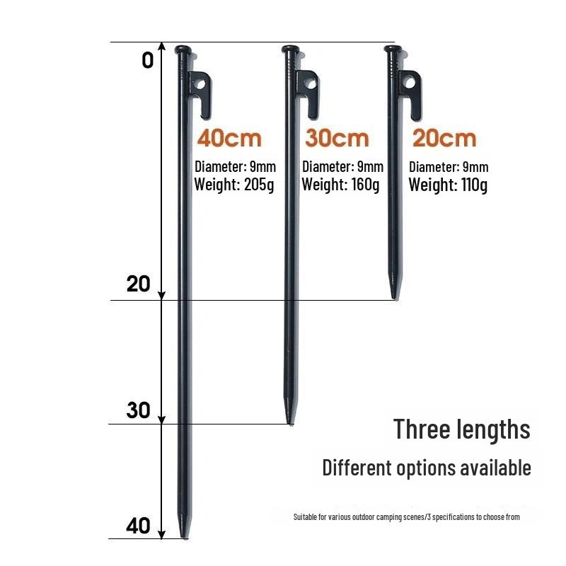 

Стальные гвозди для наружных навесов и кемпинга — ветрозащитные, прочные анкеры для палаток и садов