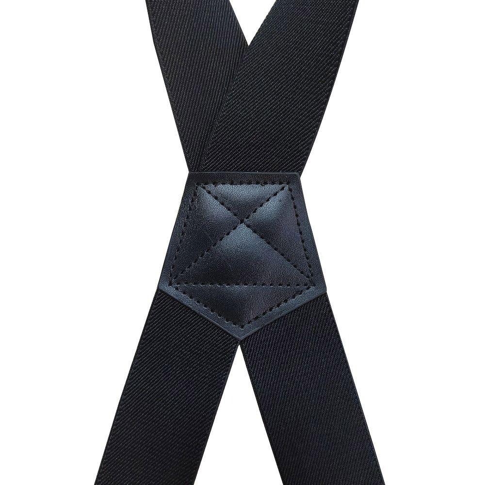 Elastic Suspenders Braces Suspenders 3.8cm Wide Trouser Braces Men's Suspenders  Wedding Party